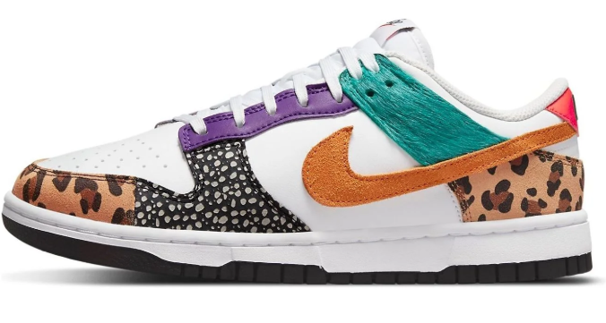 Nike Dunk Low SE “Safari Mix” Women's Sneakers | DN3866-100