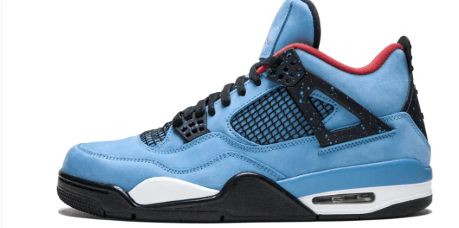Air Jordan 4 Retro Blue & Black