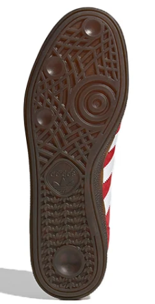 adidas Spezial Red & White Gum-Sole Sneakers