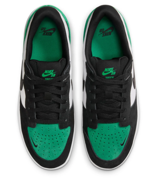 Nike SB Force 58 - White / Black / Stadium Green（84）