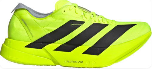 adidas Adizero Adios Pro 4 Mens Running Shoes | Neon Yellow Black