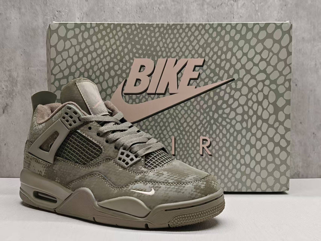 Air Jordan 4 Retro Military Mamba Custom Olive