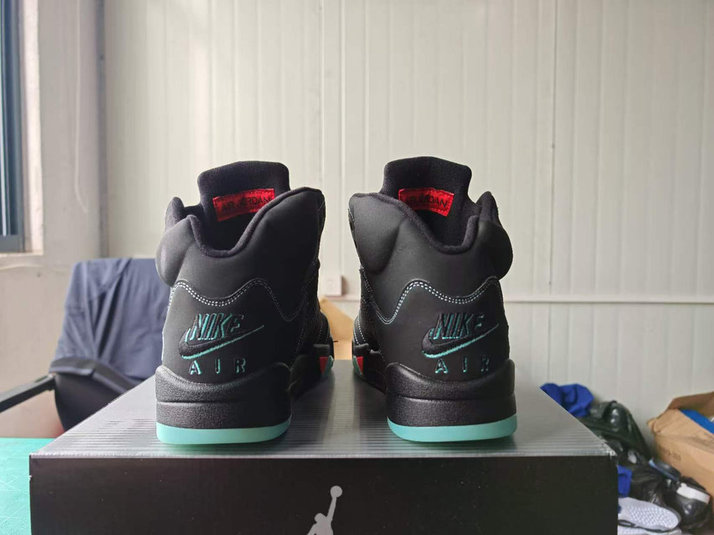 Air Jordan 5 “Halloween” Sneakers – Black & Red