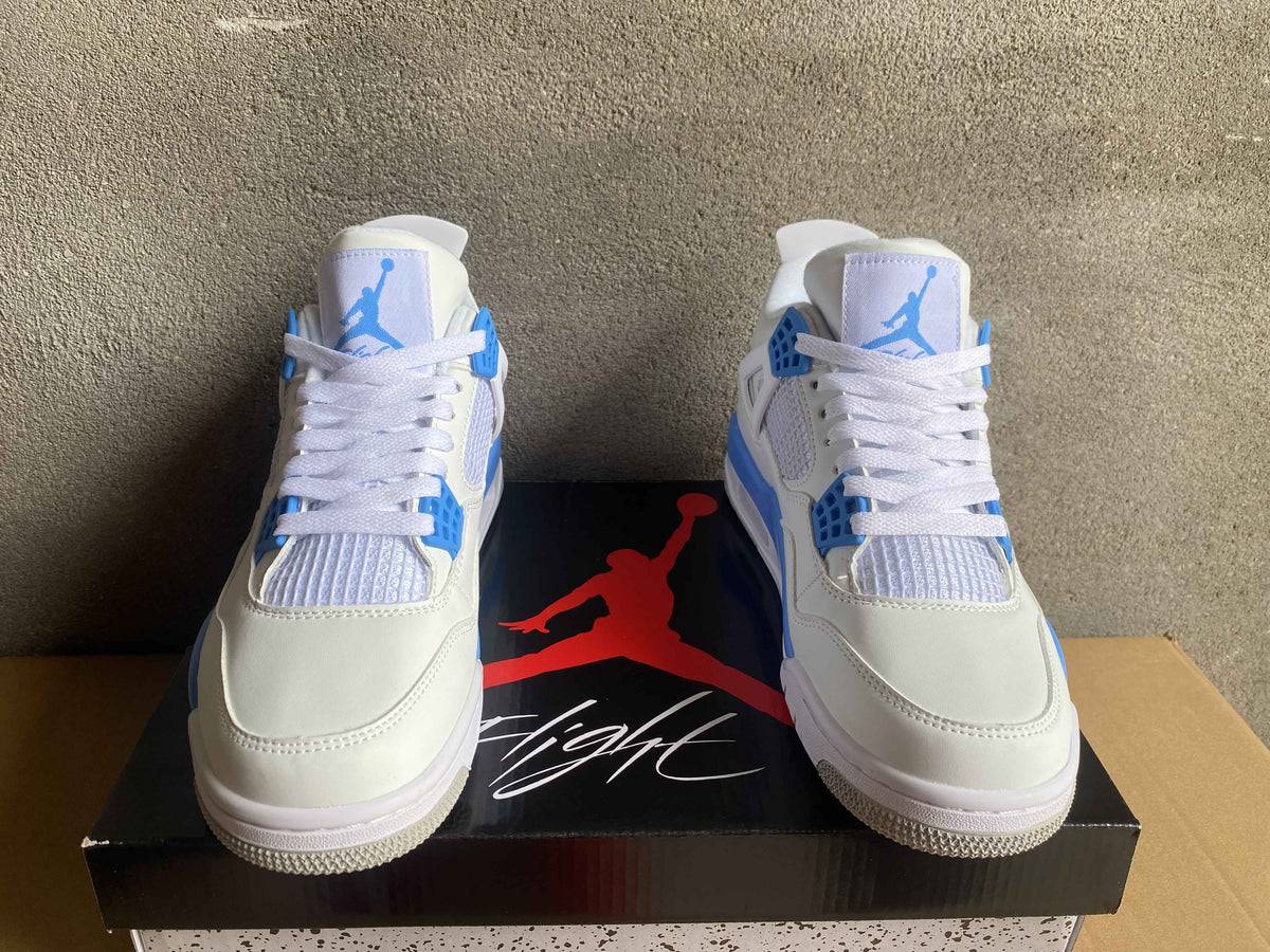 Air Jordan 4 White & Blue