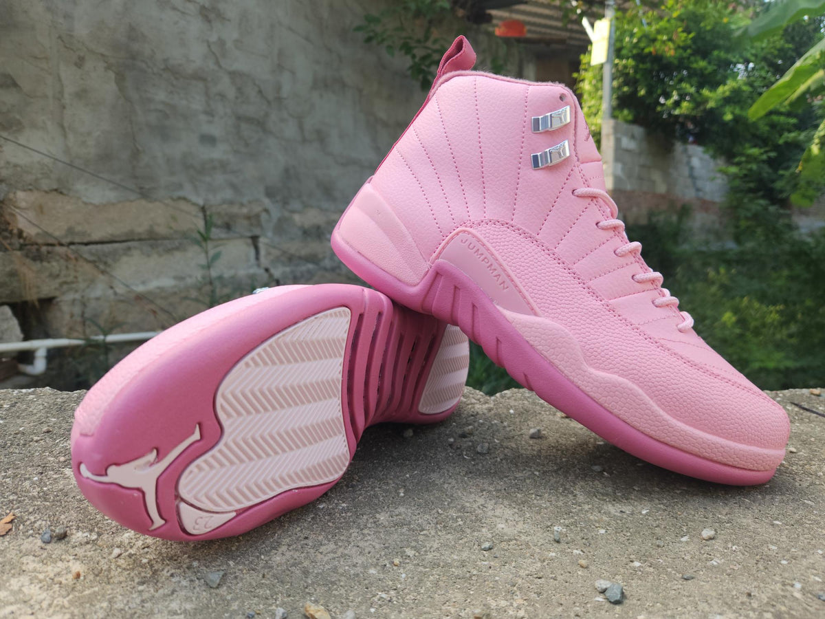 Air Jordan 12 Retro Valentine – White & Vivid Pink
