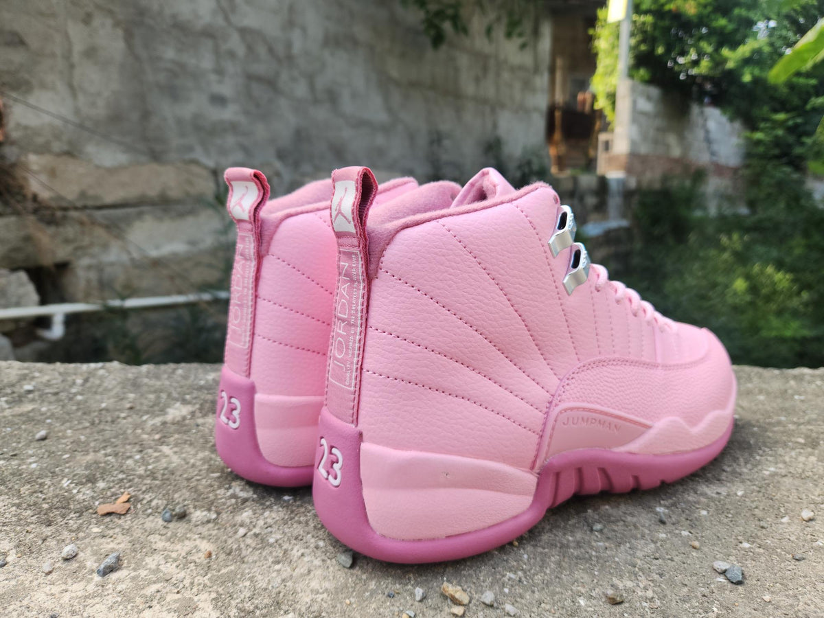 Air Jordan 12 Retro Valentine – White & Vivid Pink
