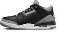 Air Jordan 3 White & Gray Sneakers