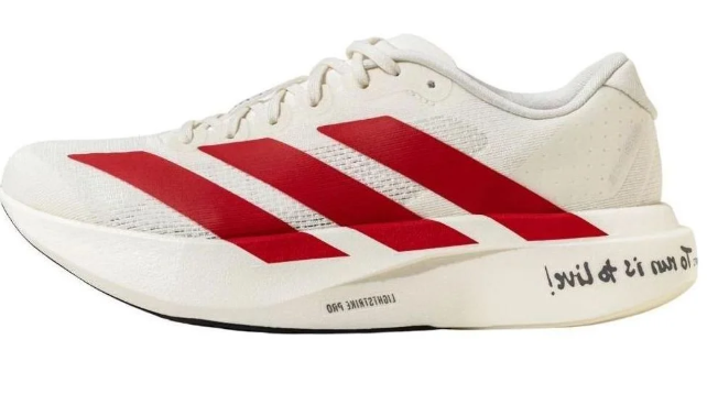 adidas Adizero Evo SL Running Shoes | White Red