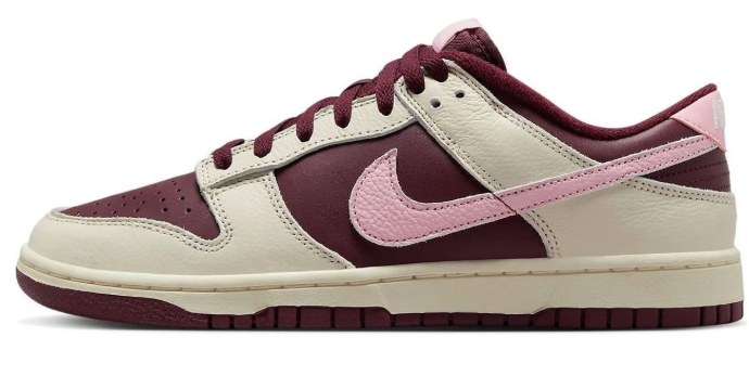 Purple & White Low-Top Sneakers