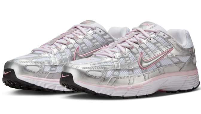(WMNS) Nike P-6000 'White Elemental Pink' Sneakers