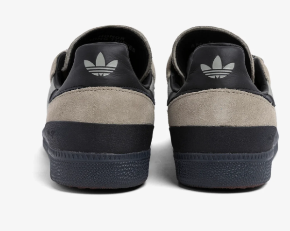 adidas Grey & Black Low-Top Sneakers
