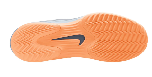 Nike Men's Vapor 12 Clay Court Tennis Shoes – Ashen Slate / Obsidian / Light Armory Blue