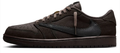 Air Jordan 1 Low OG x Travis Scott Velvet Brown Sneakers
