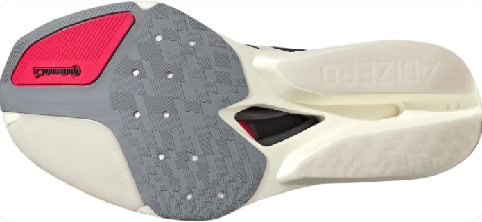 adidas Adizero Prime X3 Strung Running Shoes | White Black Red