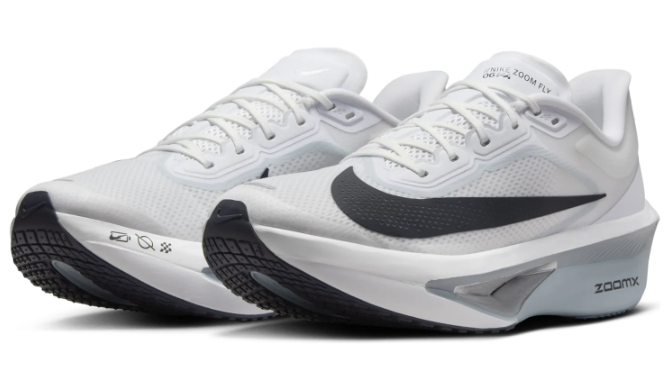 Nike Zoom Fly 6 'White Pure Platinum Obsidian Mist Gridiron'