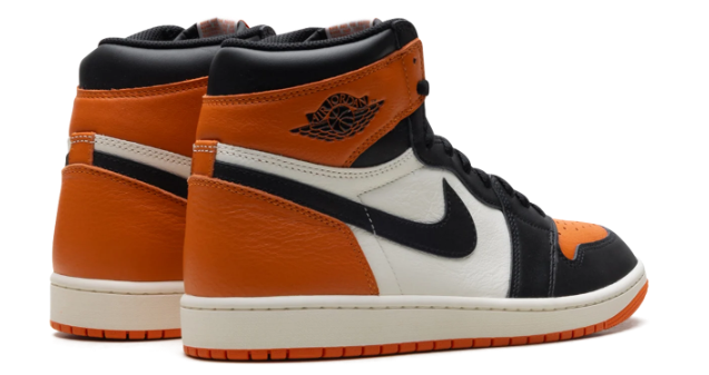 Air Jordan 1 High OG – Orange, Black & White