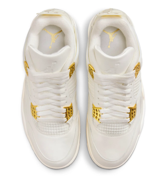 Air Jordan 4 Retro Women's 'Metallic Gold'