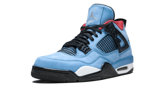 Air Jordan 4 Retro Blue & Black