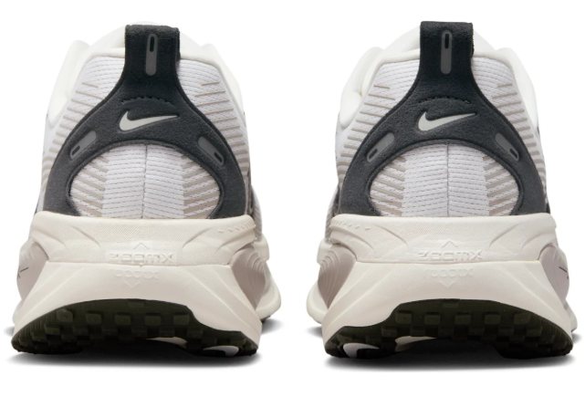 White & Black Sneakers with Graphic Details