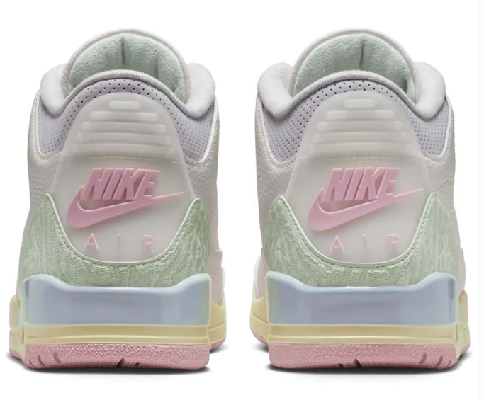 Air Jordan 3 Retro OG 'Spring Is In The Air' – Sail / Jade Aura