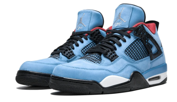 Air Jordan 4 Retro Blue & Black