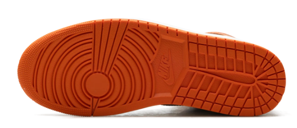 Air Jordan 1 High OG – Orange, Black & White