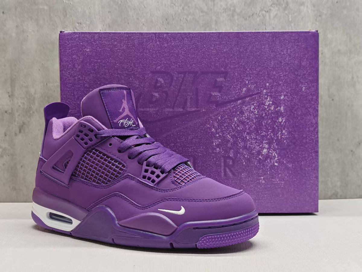 Air Jordan 4 Purple Sneakers