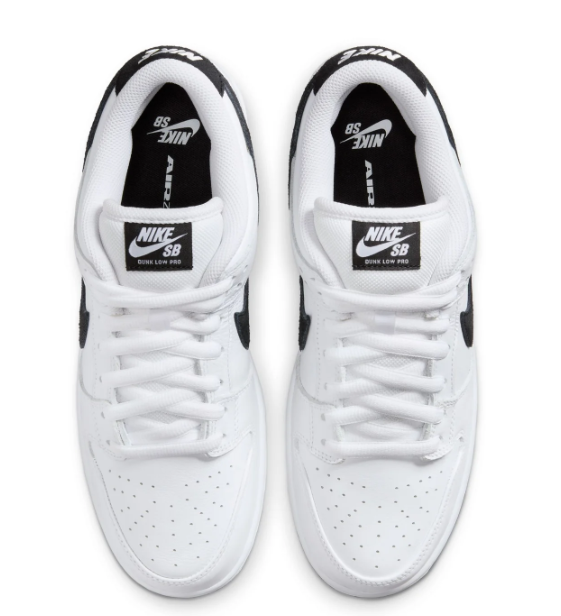 Nike SB Dunk Low Pro - White/Black/White