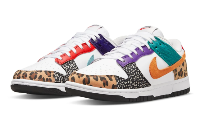 Nike Dunk Low SE “Safari Mix” Women's Sneakers | DN3866-100