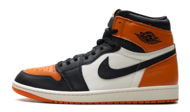 Air Jordan 1 High OG – Orange, Black & White