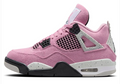WMNS Air Jordan 4 Retro "Pink Suede" | Pink Black Cement