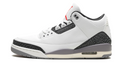 Air Jordan 3 Sneakers – White & Gray